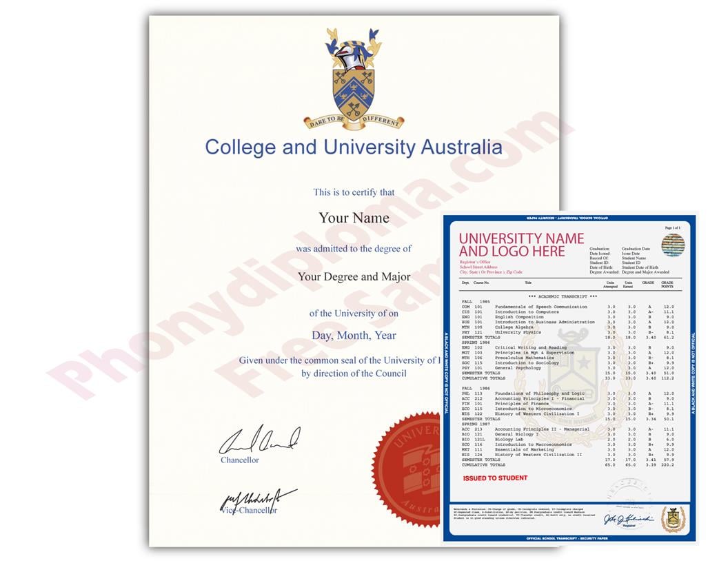 A Realistic Australian Replacement Diploma When You Need a Degree