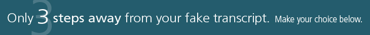 Fake Transcripts