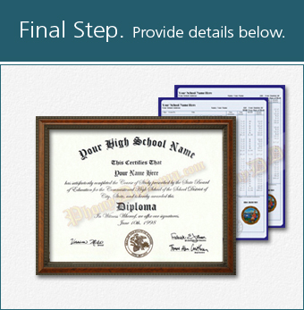 Fake High School Diploma | Fake High School Degree
