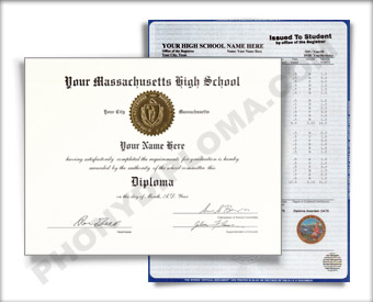 fake massachusetts high school diploma and transcript phonydiploma com pacific high school diploma
