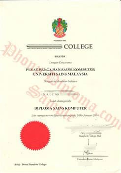 Fake Diploma from Singapore University Singapore D