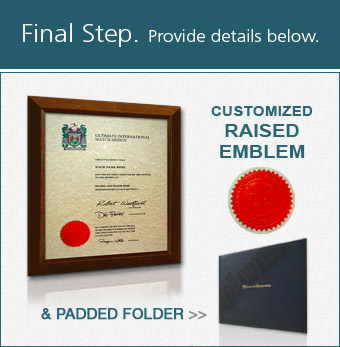 Match of Actual Diploma - All Options Included InternationalMatchDiplomaAI