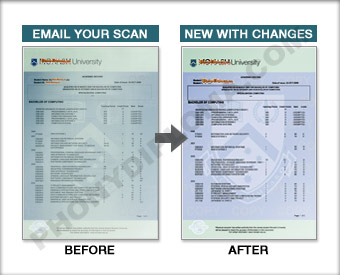 Custom transcripts reproduced from your scan