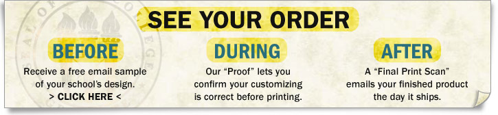 The only fake diploma website that lets you see your order before, during, and after.