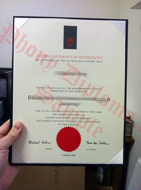 Curtin University Of Technology Australia Fake Diploma Sample From Phonydiploma