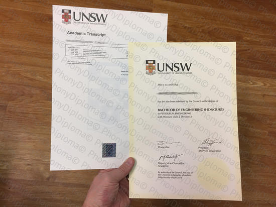 University Of New South Wales Fake Diploma From Phonydiploma (2)