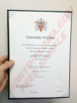 C&D University Of Ulster Free Sample From Phonydiploma