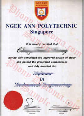Ngee Ann Polytechnic Singapore Fake Diploma Sample From Phonydiploma