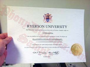 Ryerson University Fake Diploma From Canadian School From Phonydiploma