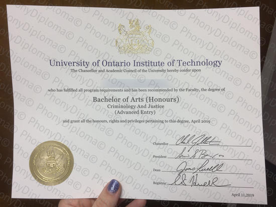 University Of Ontario Institute Of Technology Free Sample From Phonydiploma