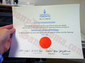 University Of Toronto Fake Diploma From Canadian School From Phonydiploma