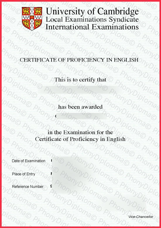 Celta Cambridge Certifcate Free Sample From Phonydiploma