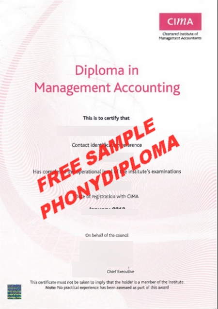 Cima Management Accounting Free Sample From Phonydiploma
