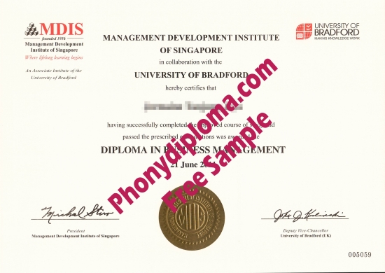 Malaysia Mdis Management Development Institute Of Singapore Free Sample From Phonydiploma