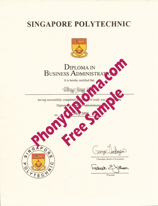 Malaysia Singapore Polytechnic Diploma Free Sample From Phonydiploma