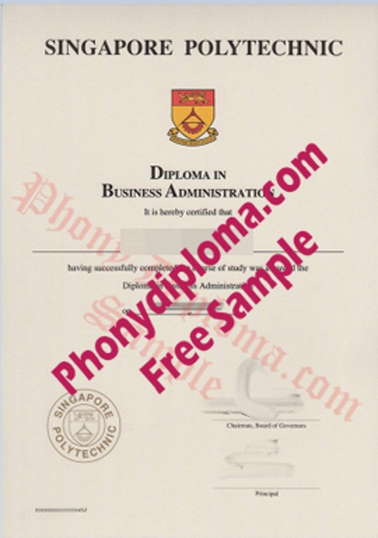 Malaysia Singapore Polytechnic Free Sample From Phonydiploma