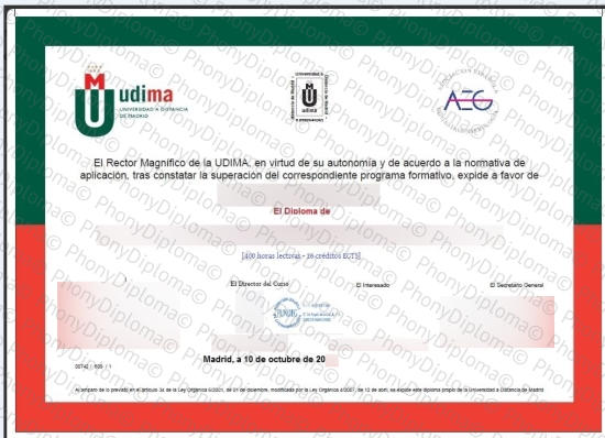 Spain Universidad A Distancia De Madrid Fake Diploma From Phonydiploma