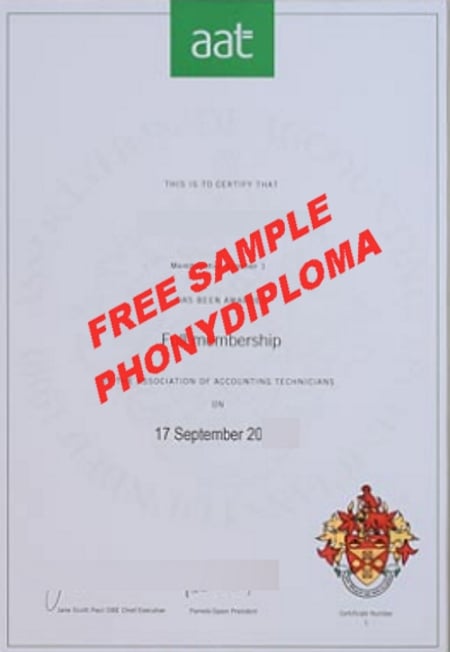 Uk Association Of Accouting Technicians Free Sample From Phonydiploma