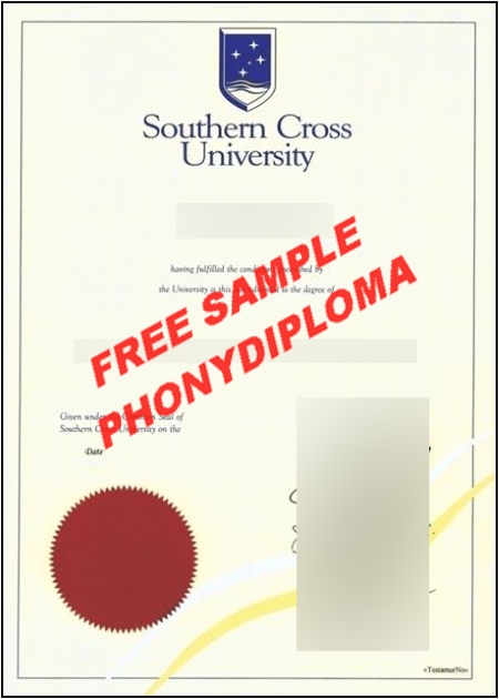 Australia Southern Cross University Free Sample From Phonydiploma (2)