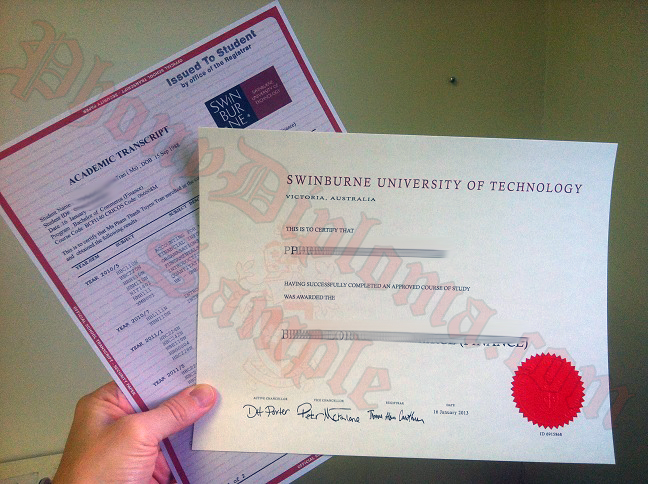 Swinburne University Of Technology Diploma And Transcript Photo