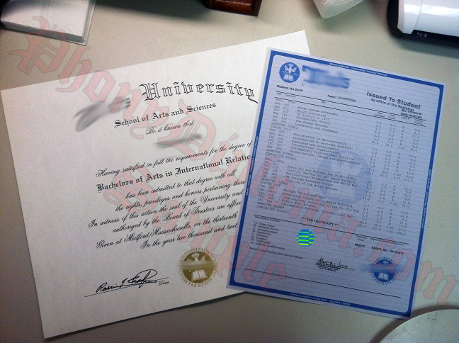 Tufts Diploma And Transcripts Photo