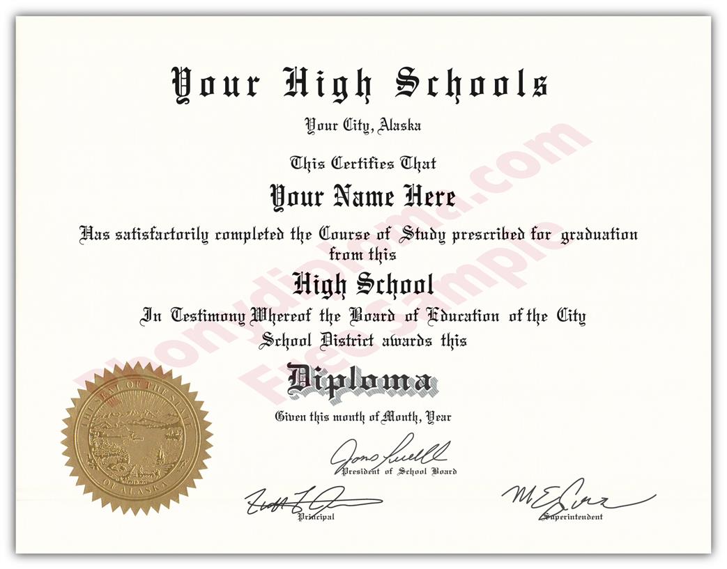 Fake USA High School Diplomas By State