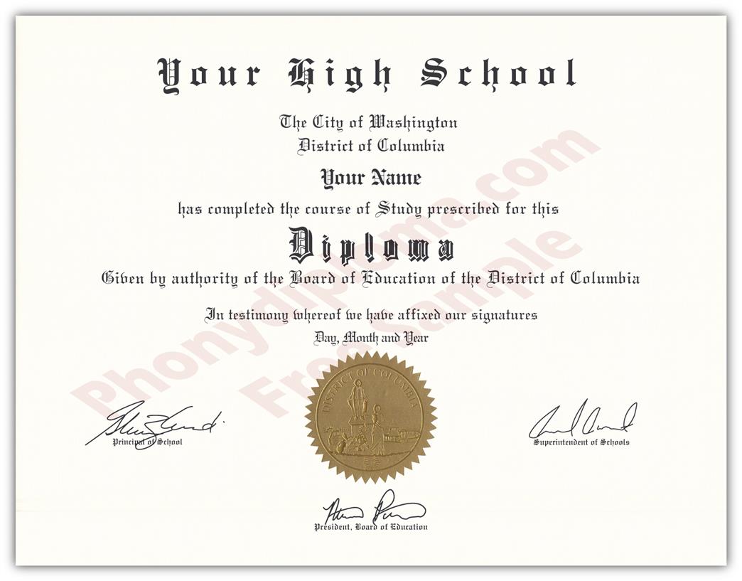 Fake USA High School Diplomas By State