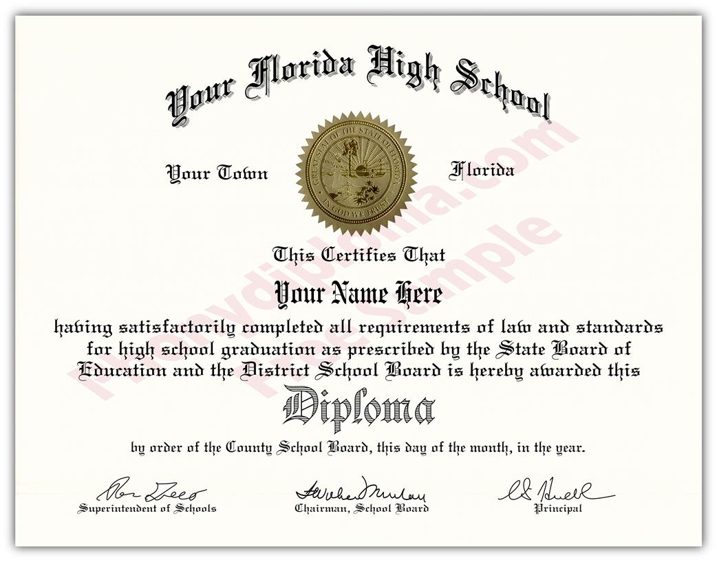 Fake USA High School Diplomas By State