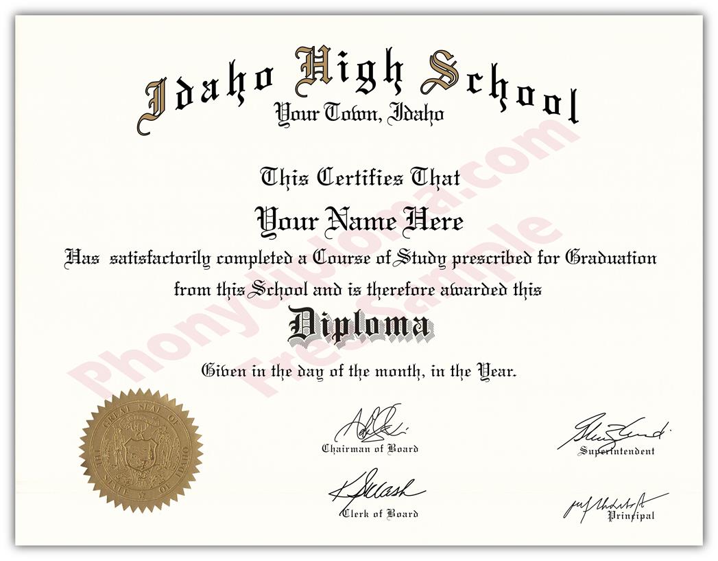 Fake USA High School Diplomas By State