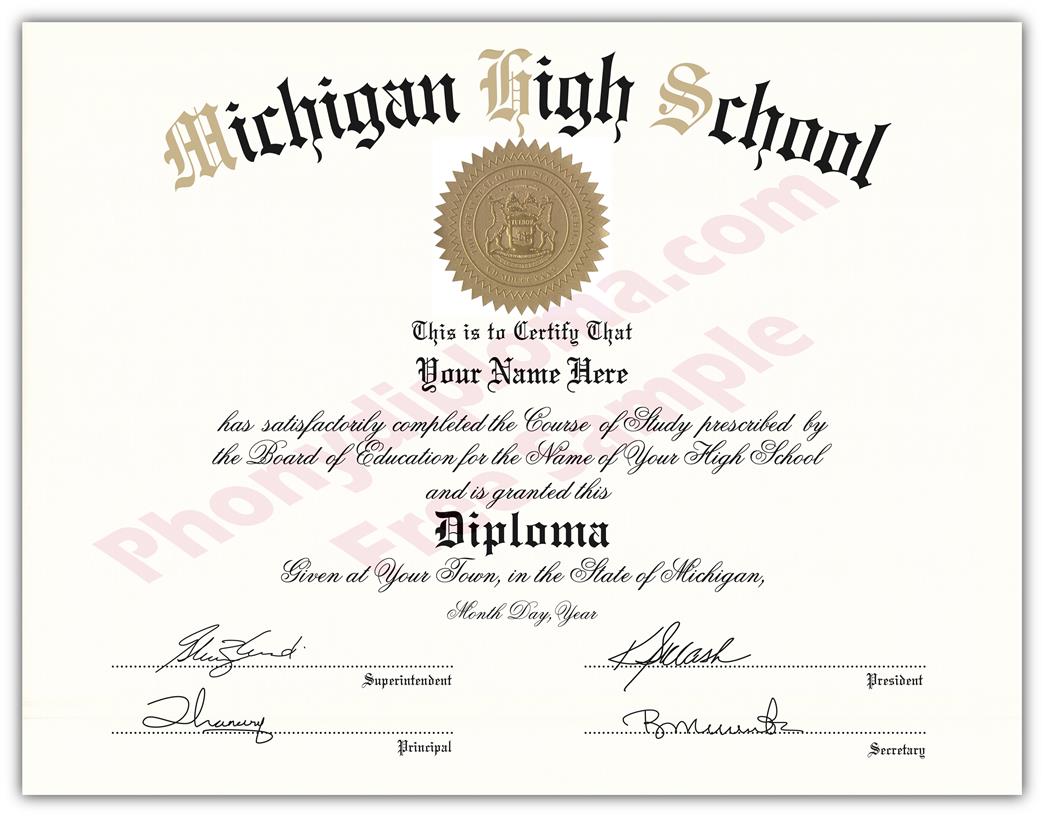 Fake USA High School Diplomas By State