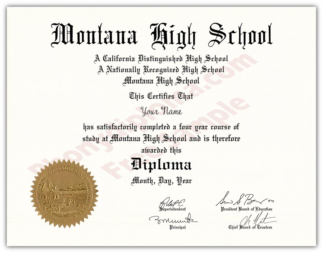 Fake USA High School Diplomas By State