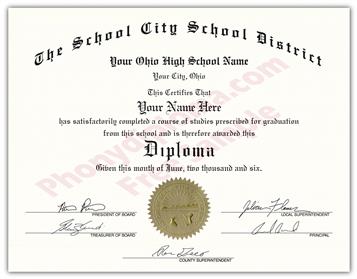 Fake USA High School Diplomas By State