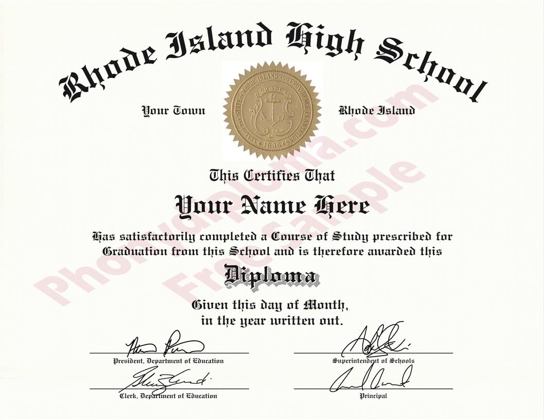 Fake USA High School Diplomas By State