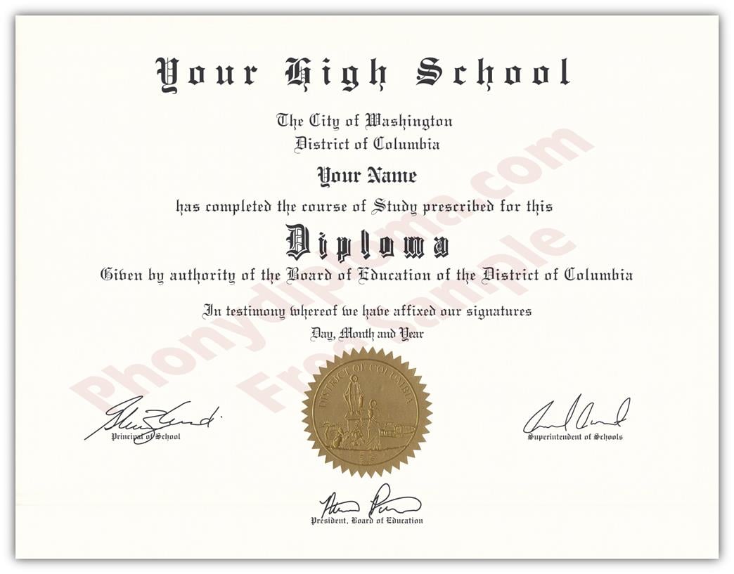 ... Fake USA High School Diplomas By State ...