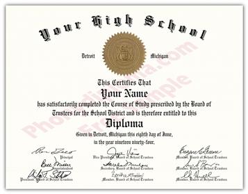 high school fake diplomas fake high school degrees and transcripts