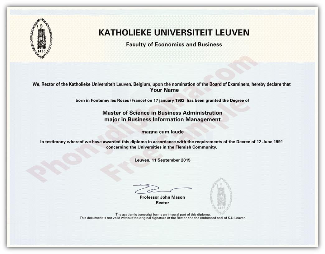 Fake Diploma from Netherlands University Netherlands D