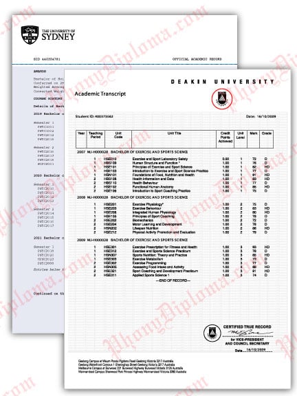 Custom transcripts reproduced from your scan