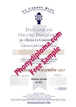 le cordon bleu fake diploma from phonydiploma phonydiploma com