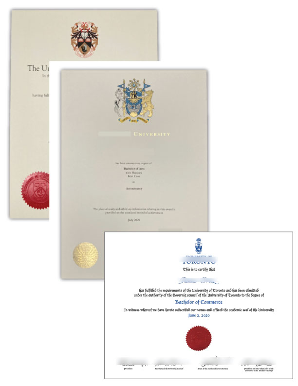 Fake International Actual Match Diplomas