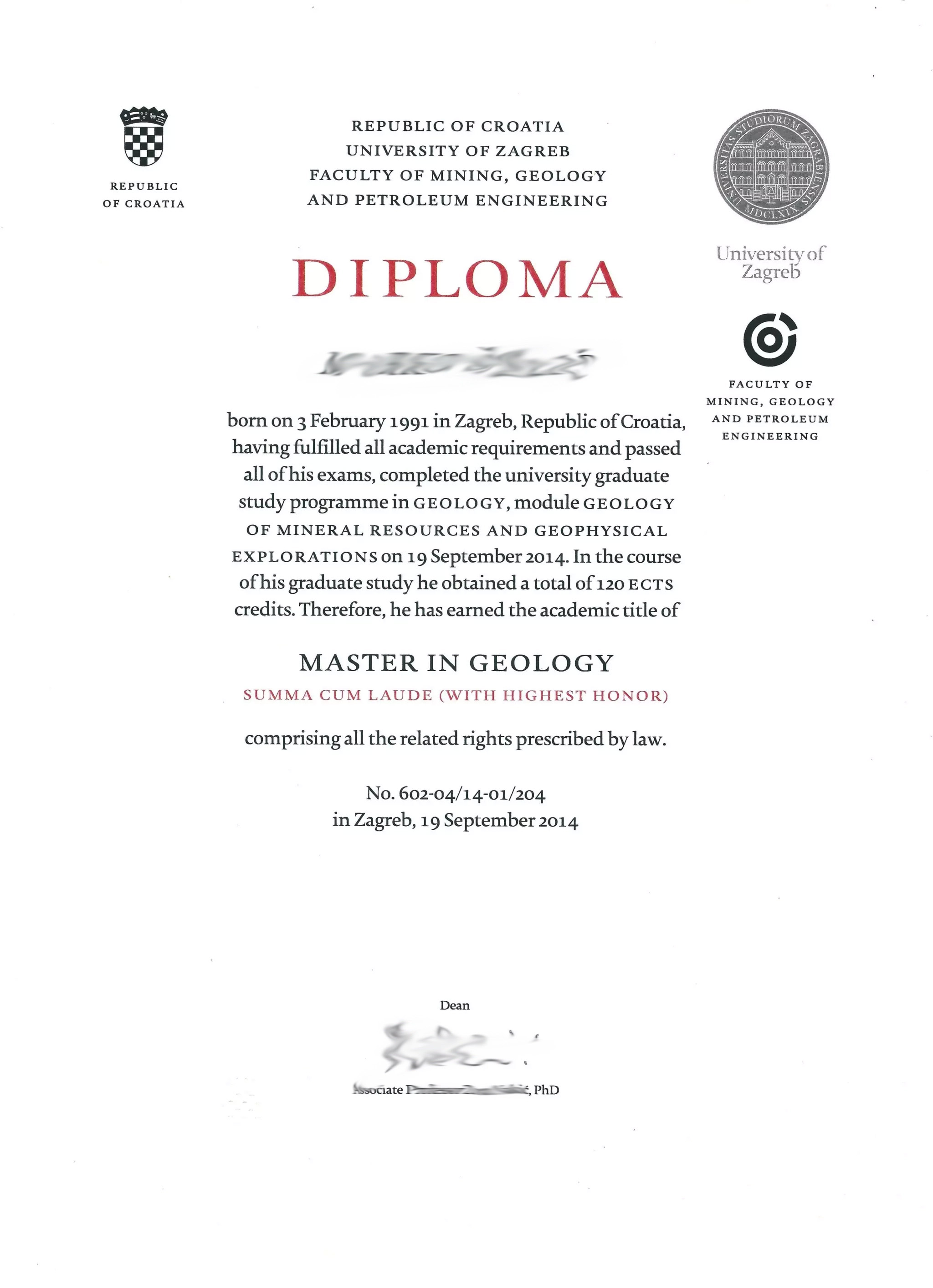New Zealand sample document