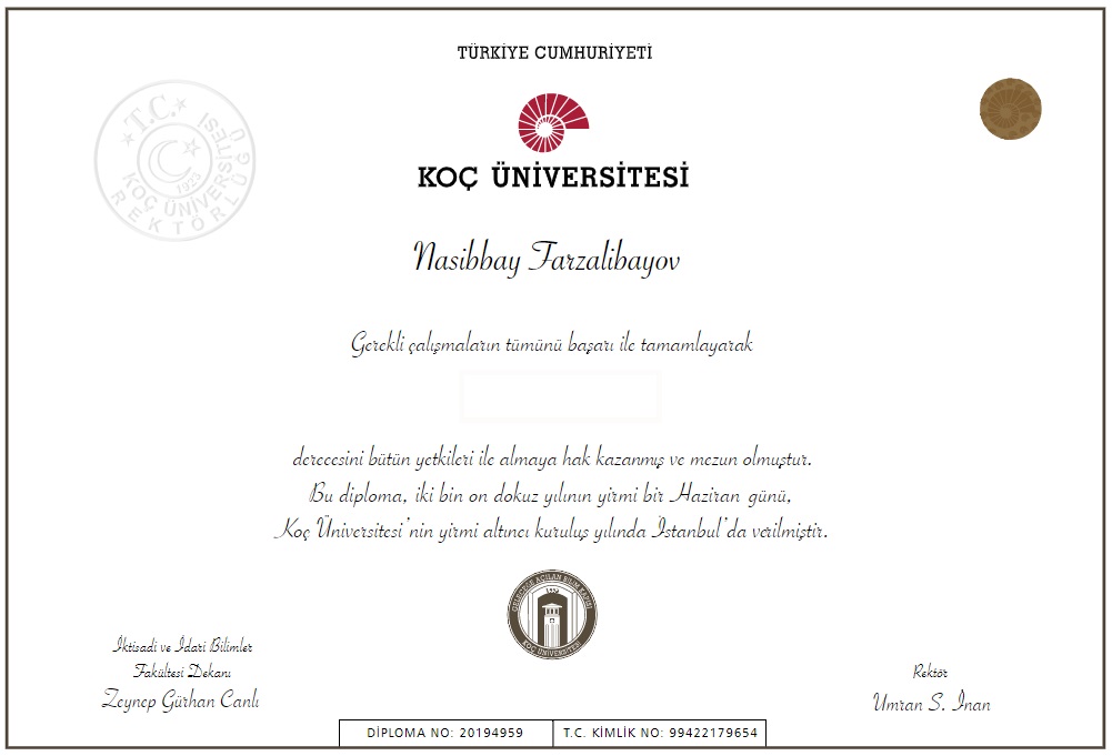 Turkey sample document