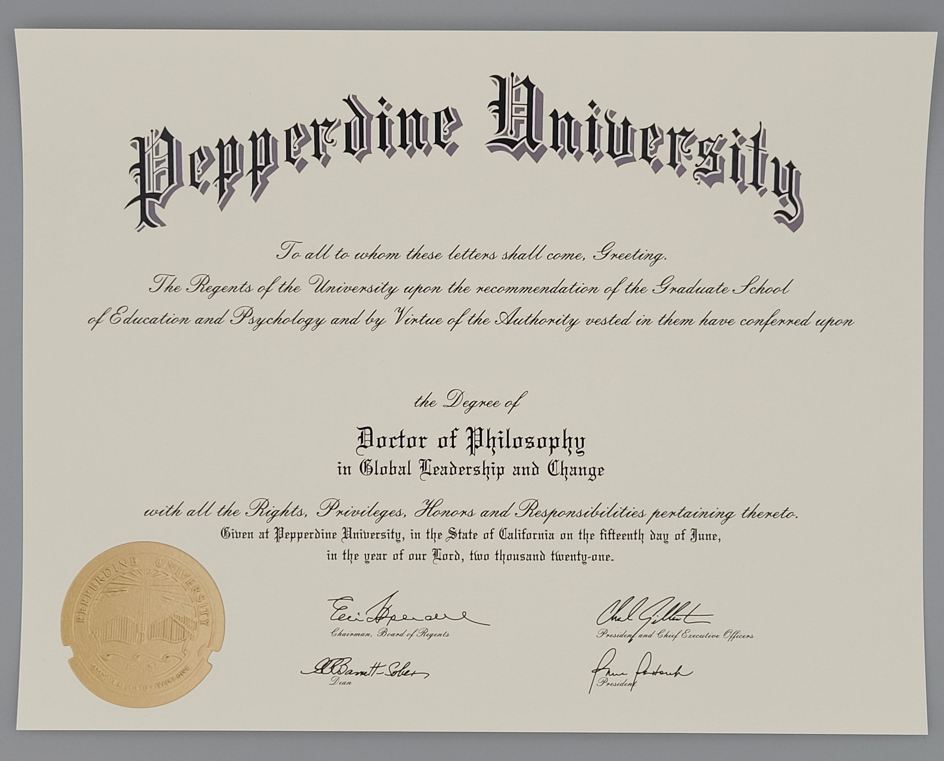 United States sample document