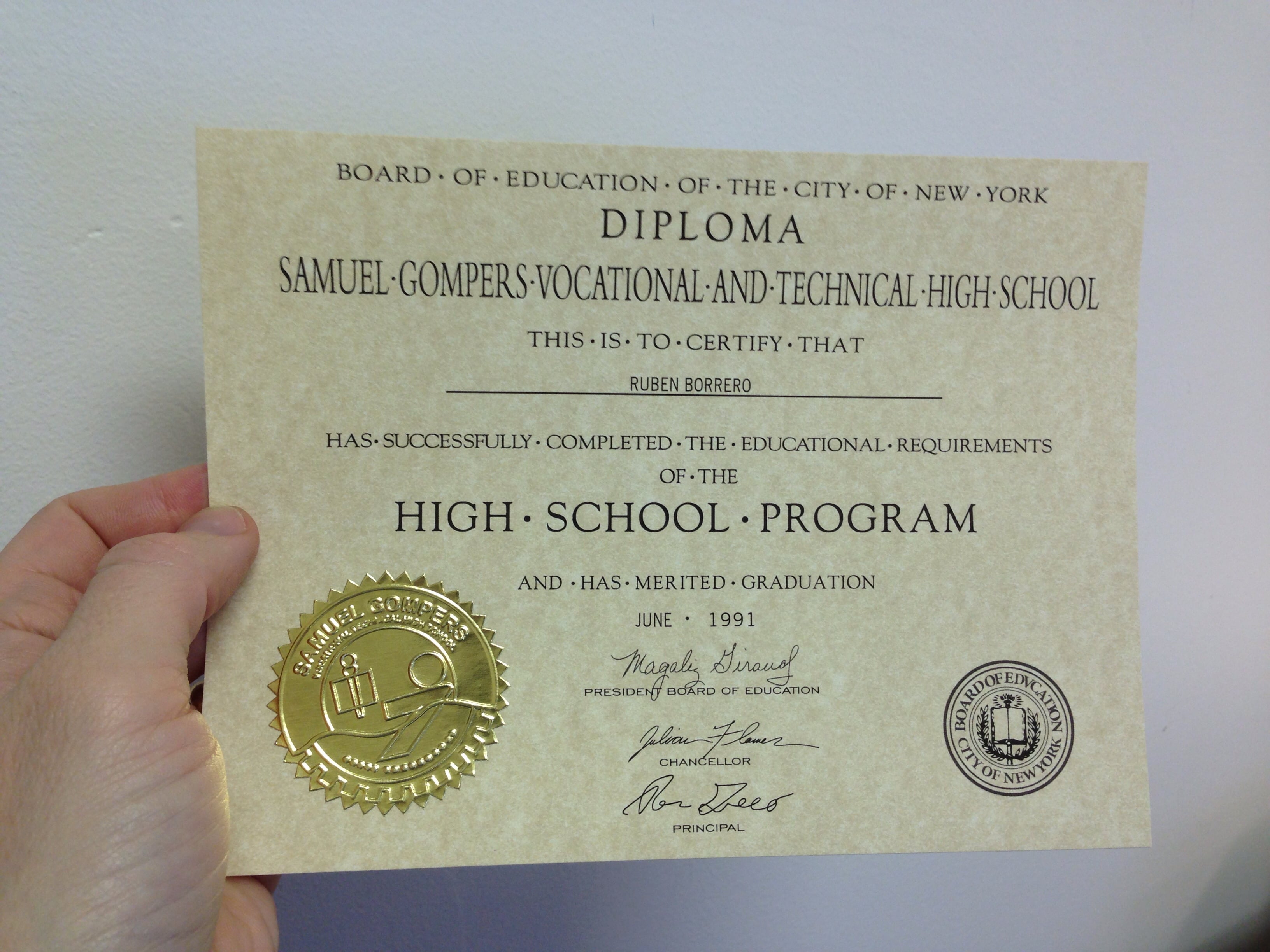 Samuel Gompers Vocational Ne High School Photo · United States