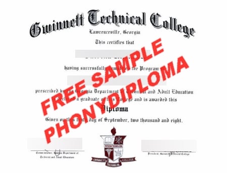 Usa Gwinnett Technical College Free Sample From Phonydiploma · United States