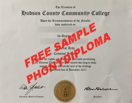 Usa Hudson Copunty Community College Free Sample From Phonydiploma · United States
