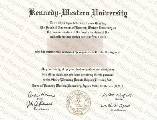Usa Kennedy Western Free Sample From Phonydiploma · United States