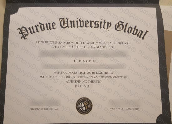 Usa Purdue University Global Free Sample From Phonydiploma · United States