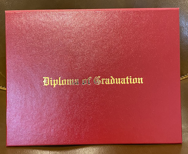 Diploma of Graduation cover