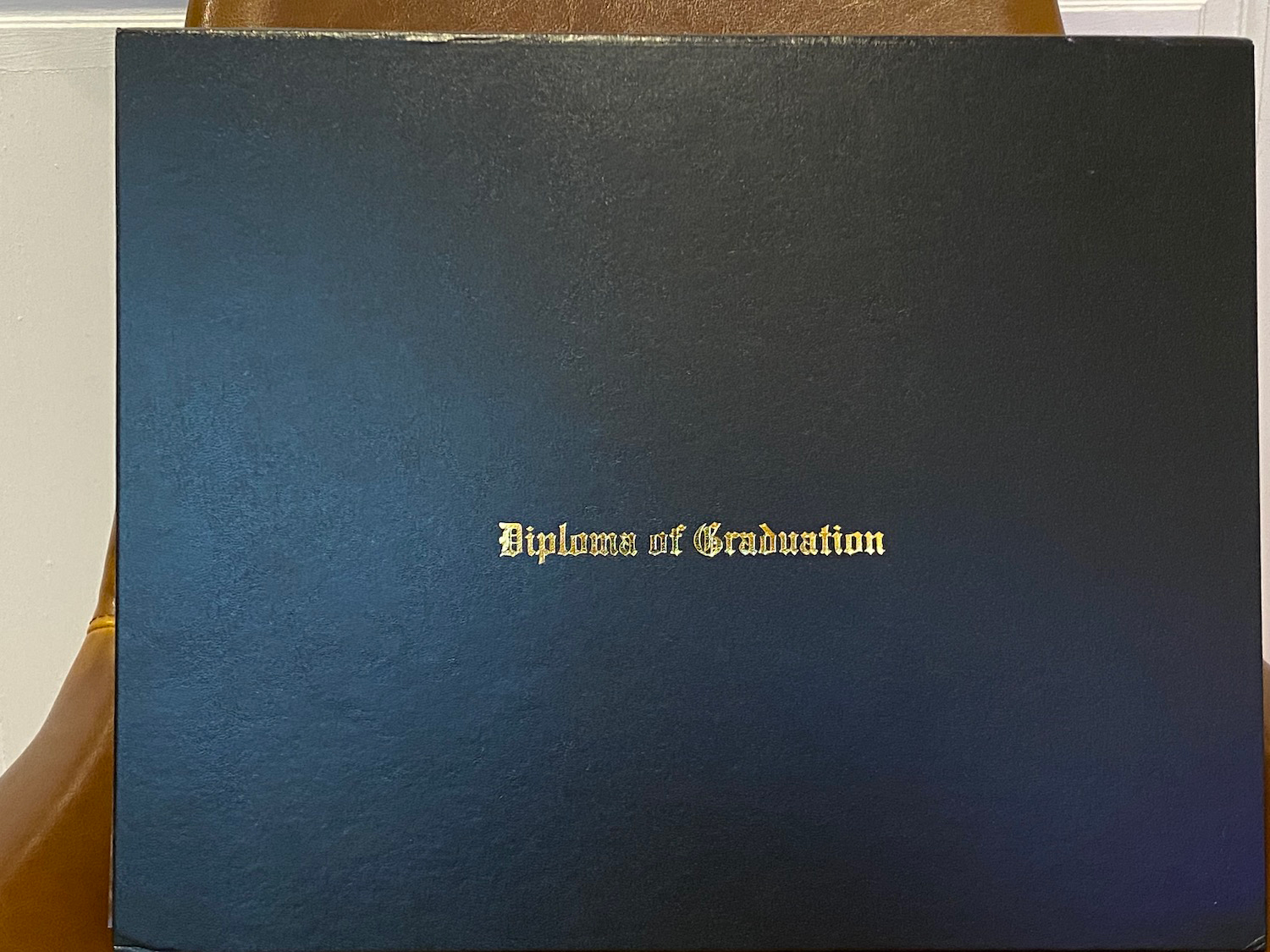 Imprinted Diploma of Graduation cover