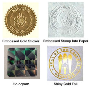 Emblem and seal upgrade samples